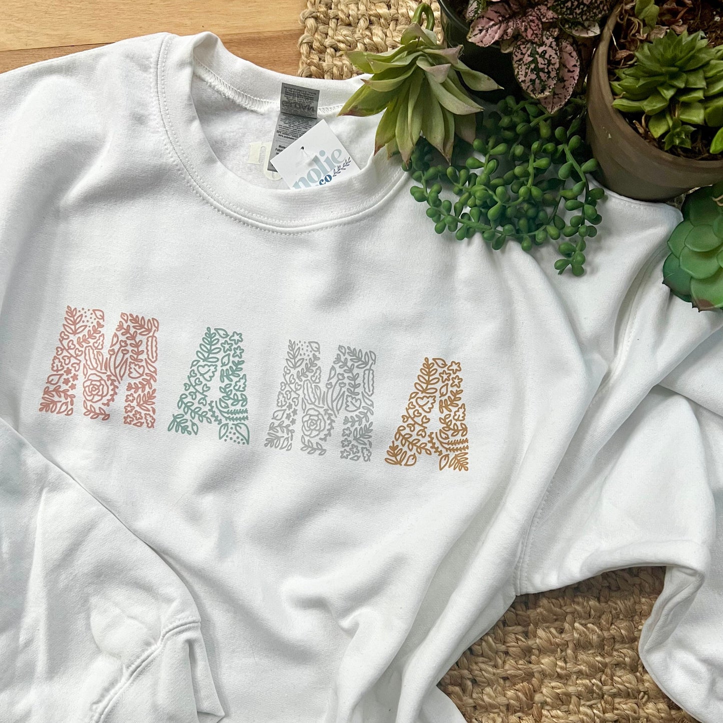 MAMA Crewneck. Mama Sweatshirt. Comfy, Cozy, Cute Mom Apparel.