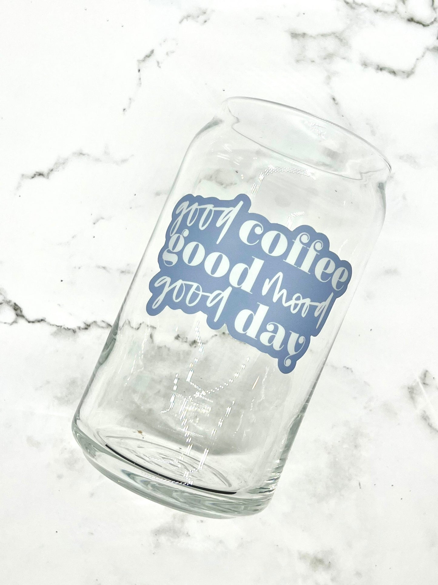 Good Coffee, Good Mood, Good Day Sticker. Weatherproof Vinyl, Happy Sticker.
