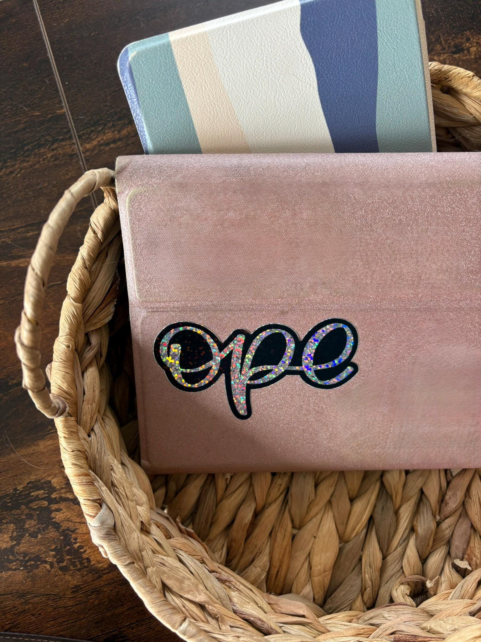 Ope Sticker. Midwest Slang. Holographic Sticker. Weatherproof Waterproof Vinyl Sticker. Rainbow Holographic Sparkly Glitter Sticker.