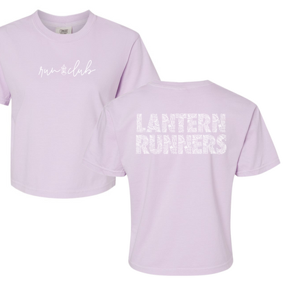 RunClub LANTERN RUNNERS Crop Tee