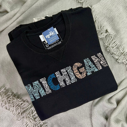 MICHIGAN Vintage Crewneck Sweatshirt